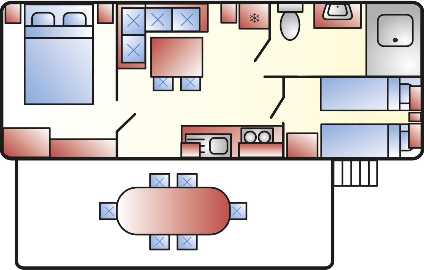 Albatross Mobile Homes On Camping Playa Brava Pals Luaran gambar